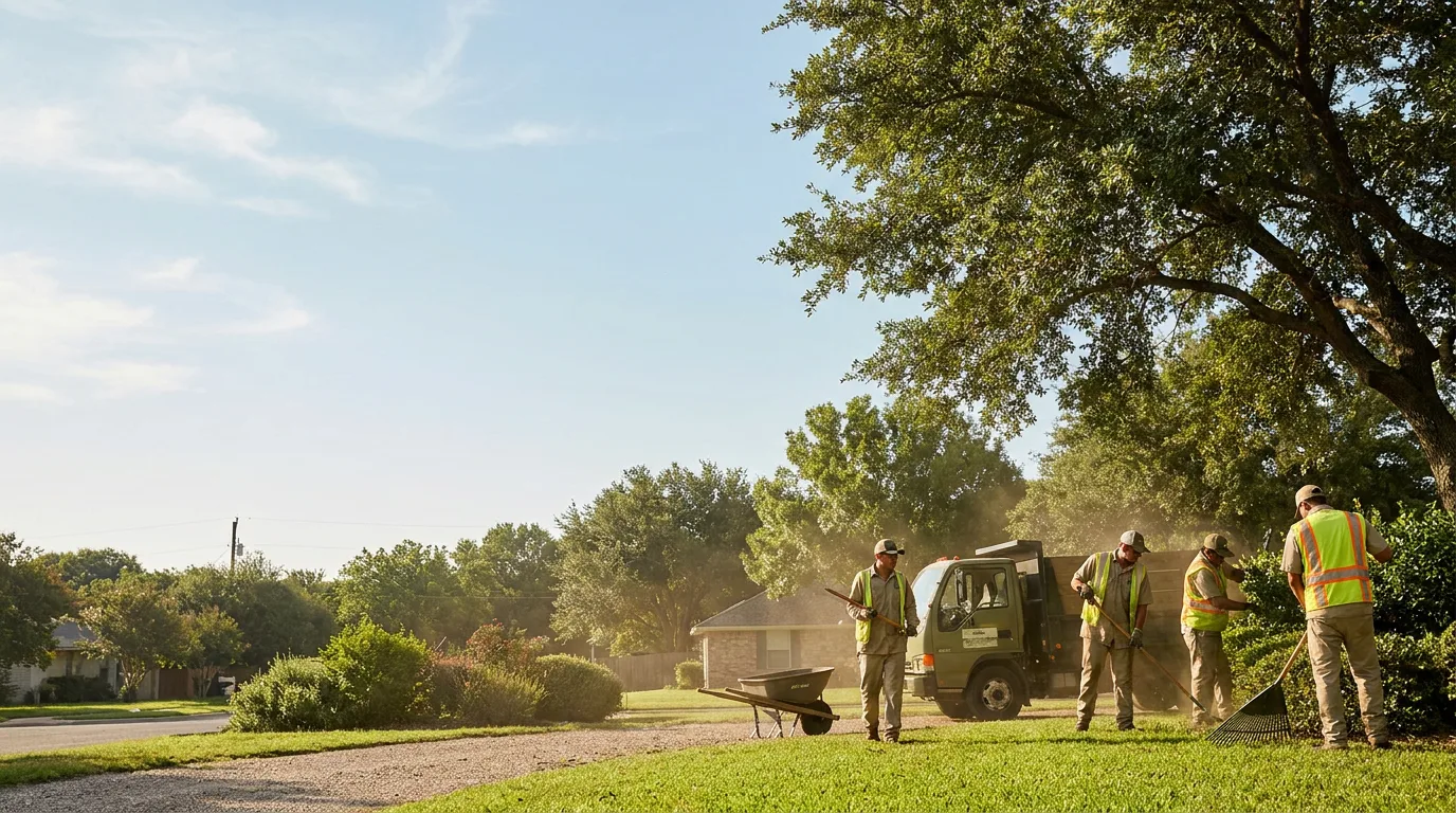 Landscaping in Garrison, TX near me